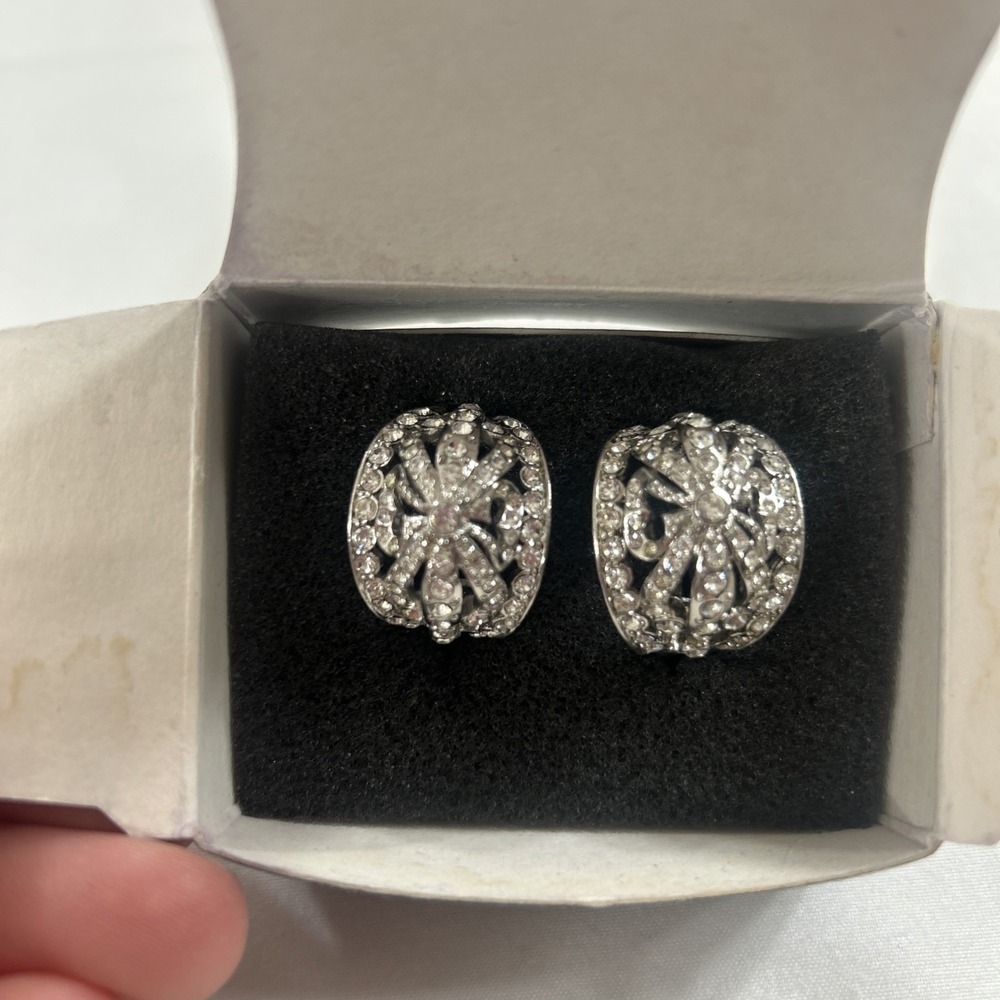 Kenneth Jay Lane Silver Earrings